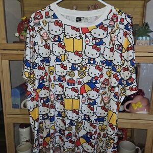 SHEIN Hello Kitty Kids Dress - Red, Blue, Yellow